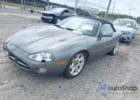 2003 Jaguar Xk8 из США, поврежденный, VIN SAJDA42C932A32083